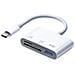 Lettore Di Schede 3 In 1, Usb-c A Sd /tf /usb - Foto miniatura 3