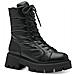 Black Casual Closed Booties Stivaletti Sintetico E Tessile Scarpe Donna Nero Eu 41, 1-26232-41 007 - Foto miniatura 1