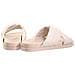 Tessa Slippers Ciabatte Pelle Scarpe Donna Beige Eu 39, 7-100820 1200 - Foto miniatura 3