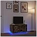 Mobile Porta TV con Luci LED Rovere Fumo 100x41x50 cm - Foto miniatura 7