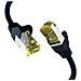 EC020200036 cavo di rete Nero 2 m Cat6a S /FTP (S-STP) - Foto miniatura 1