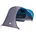 Tenda da Campeggio a Cupola per 4 Persone Blu Impermeabile - Foto miniatura 6
