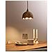 Lampadario Gomati Legno Di Mango Marrone Chiaro - Foto miniatura 1