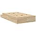 Struttura letto con contenitore Rovere Sonoma 120x200 cm - Foto miniatura 8