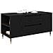 Tavolino da salotto with Drawer Rovere nero 102 x 44.5 x 50 cm - Foto miniatura 3