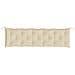Cuscino per Panca Beige 180x50x7 cm in Tessuto Oxford - Foto miniatura 4