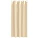 Tende con tende 2 pcs Crema Poliestere - Foto miniatura 4