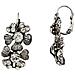 Pendente Doppio Fiore Cristallo Sw 925 Argento 10µ - Foto miniatura 2