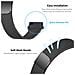 Cinturino In Acciaio Inossidabile Milanese Compatibile Con Garmin Lily 2 - Vari Colori Black - Foto miniatura 3