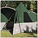 Tenda Teepee con tetto Verde 720 x 465 x 295 cm - Foto miniatura 3