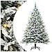 Albero di Natale artificiale preilluminato con set di palline - Foto miniatura 1
