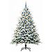 Albero di Natale artificiale preilluminato con set di palline - Foto miniatura 3