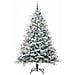 Albero di Natale artificiale preilluminato con set di palline - Foto miniatura 4