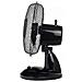 KB-7473 Ventilatore da tavolo elegante nero da 23 cm con funzione pivotante - Foto miniatura 4