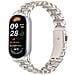 Elegante Cinturino In Acciaio Inossidabile Con Perle Compatibile Con Xiaomi Band 8/9/10 - Cinturino Di Ricambio Alla Moda Starlight - Foto miniatura 2