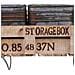 Carrello Espositivo In Legno E Metallo Marrone, 72,39x28,58x49,53 Cm - Foto miniatura 8