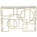 Tavolo Consolle Vkh625-oro-metallo-120x41x81 Cm - Foto miniatura 2