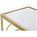 Tavolo Consolle Vkh625-oro-metallo-120x41x81 Cm - Foto miniatura 5