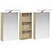Set di Armadi da Bagno con porta 3 pcs 110 x 10,5 x 60,5 cm - Foto miniatura 5