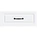 Mobiletto da notte a muro 2 pcs Bianco 49 x 34,5 x 20 cm - Foto miniatura 5