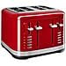 5KMT4109EER 7 4 fetta /e 1640 W Rosso, Acciaio inox - Foto miniatura 1