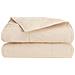 Piumino Letto Estivo Beige 220 x 240 cm 100% Kapok Naturale - Foto miniatura 4
