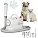 Aspiratore e Macchina per Toelettatura di animali domestici PAW400, 9 Accessori,Ciotola rimovibile 1L, 3 velocità di aspirazione, Bianco - Foto miniatura 2
