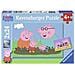 Puzzle Peppa Pig 2 x 24 pz 26 x 18 cm 09082 - Foto miniatura 3