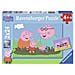 Puzzle Peppa Pig 2 x 24 pz 26 x 18 cm 09082 - Foto miniatura 1