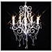 Lampadario Artistico Vetro 2800 Cristalli, A Sospensione - Foto miniatura 1