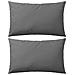 Cuscini Da Esterno 2 Pz 60x40 Cm Grigi - Foto miniatura 1