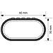 Cp. barre Alluminio Snap-fit 100-136cm Telescopic - Foto miniatura 6