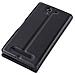 Custodia Compatibile Con Sony Xperia C3 In Nero Carbone - Coperchio Protettiva Con Chiusura Magnetica, Funzione Stand E Tasca Per Le Carte - Foto miniatura 6