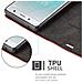 Custodia Compatibile Con Sony Xperia Xz2 In Rosso Mela - Coperchio Protettiva Con Chiusura Magnetica, Funzione Stand E Tasca Per Le Carte - Foto miniatura 8