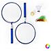 Outdoor Bigbuy Di Racchette 3 Set A 1 (5 Pezzi) 145126. S1409315, Adulti Unisex, Blu, Unico - Foto miniatura 1