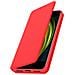 Custodia Iphone Se / 7 / 8 Portacarte Funzione Supporto Similpelle Liscia Rosso - Foto miniatura 3