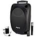 Altoparlante Portatile Professionale 12 ""350 / 700w - Audioclub Moov12 - Bluetooth Usb Fm Radio Linea - Batteria - 2 Micro Uhf - Foto miniatura 1