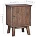 Comodino 40x30x53 Cm In Legno Massello Di Teak - Foto miniatura 6
