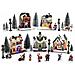 Set 30 Statuine Natalizie Paesaggio Natalizio Componibile Luminoso Idea Regalo Natale Decorazione Natalizia Per Casa E Negozi - Foto miniatura 1