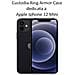 Custodia Alta Protezione Con Anello Per Apple Iphone 12 Mini Black - Foto miniatura 2