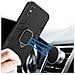 Custodia Alta Protezione Con Anello Per Apple Iphone 12 Mini Black - Foto miniatura 4