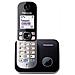 Cordless Kx-tg6811fxb Nero, Id Chiamante, Connessione Wireless, Capacità Rubrica 120 Voci, Chiamata In Conferenza, Display Integrato, Vivavoce - Foto miniatura 2