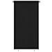 Tenda A Rullo Per Esterni 120x230 Cm Nera - Foto miniatura 3