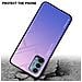 Custodia Compatibile Con Oneplus Nord N200 5g In Rosa - Blu - Coperchio Protettivo Bicolore In Vetro Temperato E Silicone Tpu - Foto miniatura 4
