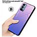 Custodia Compatibile Con Oneplus Nord N200 5g In Rosa - Blu - Coperchio Protettivo Bicolore In Vetro Temperato E Silicone Tpu - Foto miniatura 6