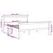 Giroletto In Legno Massello Di Pino 140x200 Cm - Foto miniatura 1