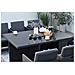 Salotto Da Giardino A Incasso 10 Posti Resina Intrecciata Nero/grigio Monaco - Foto miniatura 5