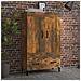 Credenza Rovere Fumo 70x31x115 Cm In Legno Multistrato - Foto miniatura 1