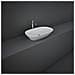 Lavabo D’appoggio Ovale Rak Ceramics 60x36 Cm Bianco - Foto miniatura 2