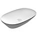 Lavabo D’appoggio Ovale Rak Ceramics 60x36 Cm Bianco - Foto miniatura 1